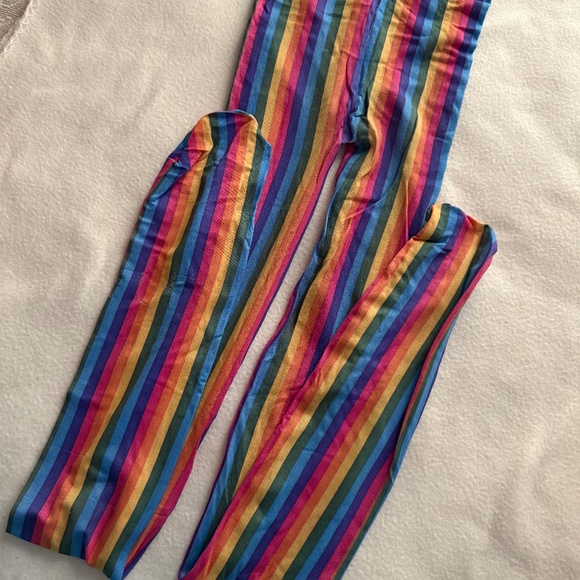 Tights, Ladies or Teens, Footed, Pastel Colors - Picture 1 of 1